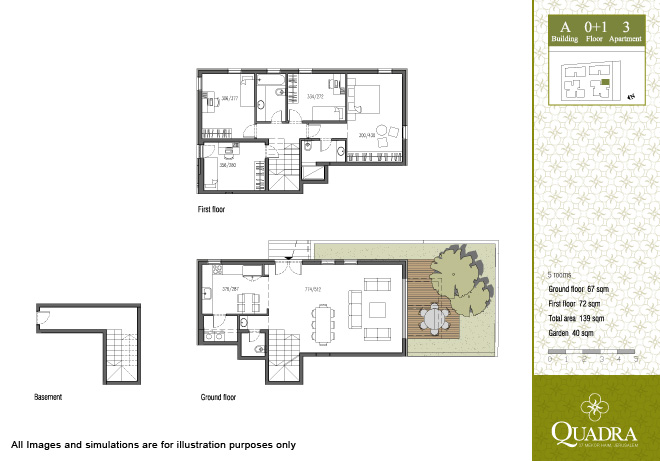 Apartment 3 (5 rooms)