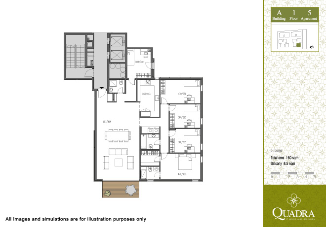 Apartment 5 (6 rooms)