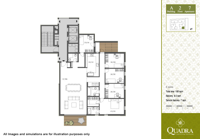 Apartment 7 (6 rooms)