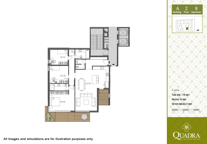 Apartment 8 (4 rooms)