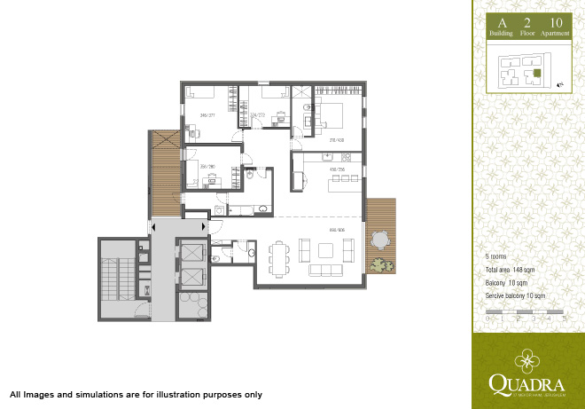 Apartment 10 (5 rooms)