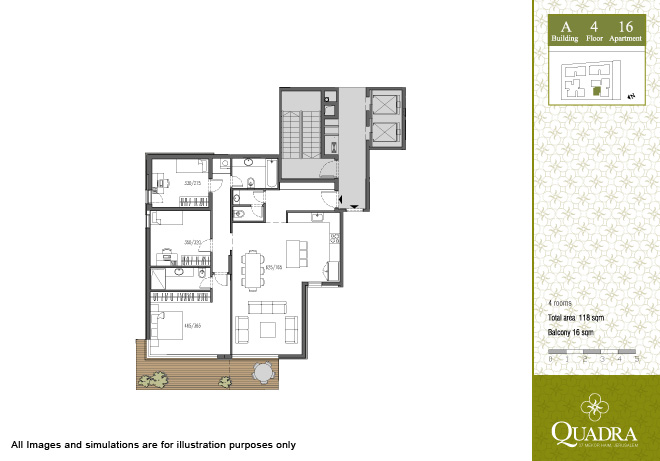 Apartment 16 (4 rooms)