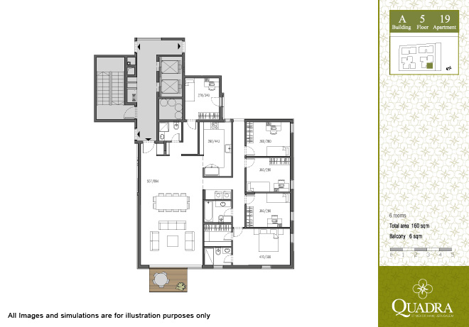 Apartment 19 (6 rooms)