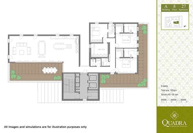 Apartment 27 (5 rooms)