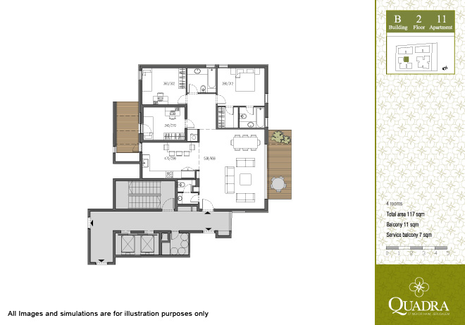 Apartment 11 (4 rooms)