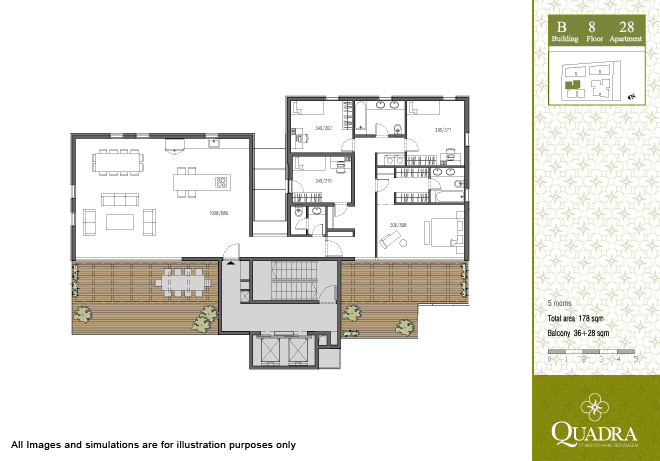 Apartment 28 (5 rooms)