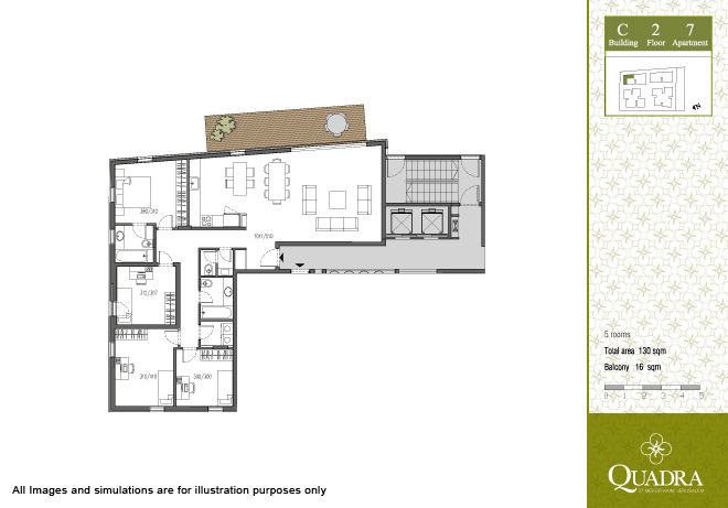 Apartment 7 (5 rooms)