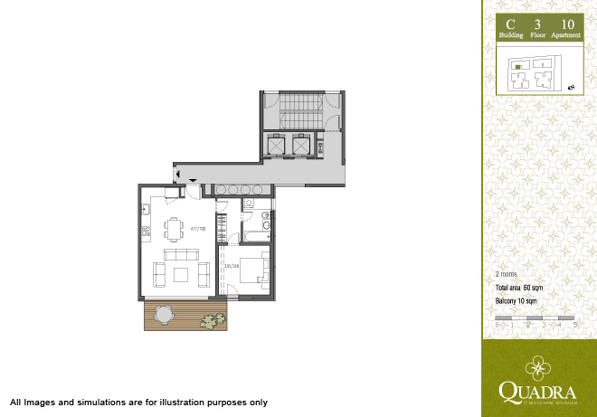 Apartment 10 (2 rooms)