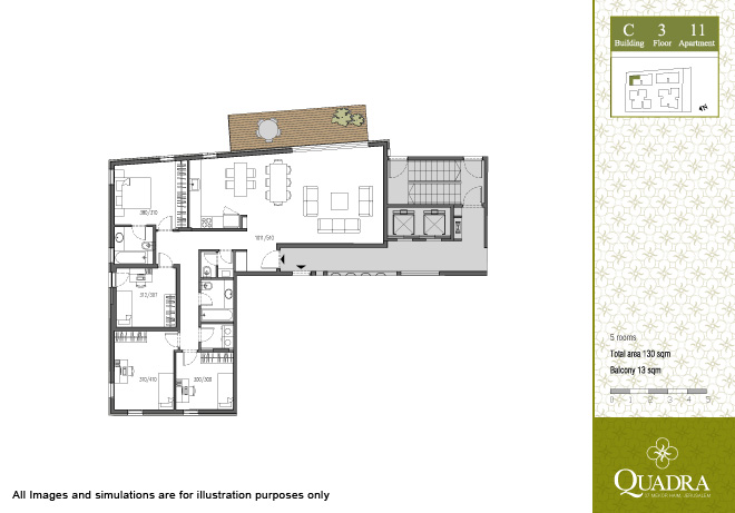 Apartment 11 (5 rooms)