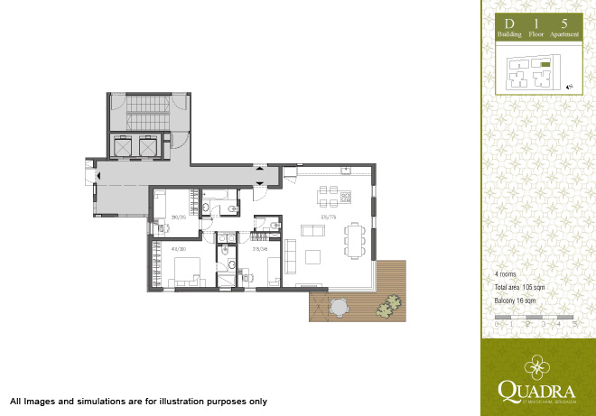 Apartment 5 (4 rooms)