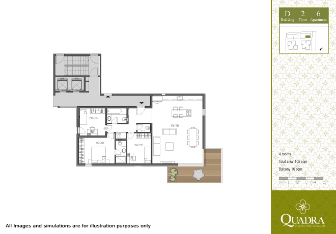 Apartment 6 (4 rooms)