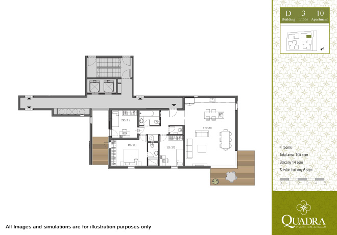 Apartment 10 (4 rooms)