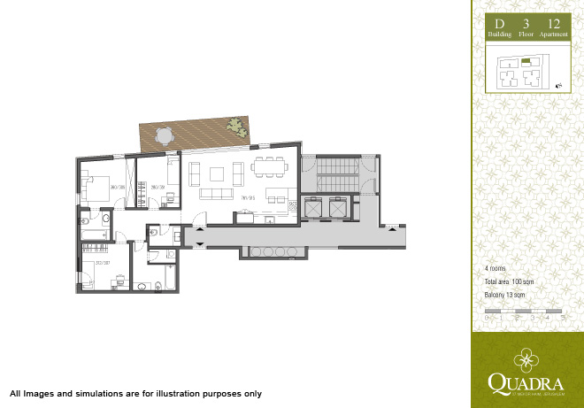 Apartment 12 (4 rooms)