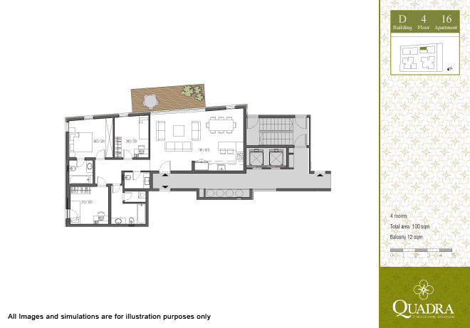 Apartment 16 (4 rooms)