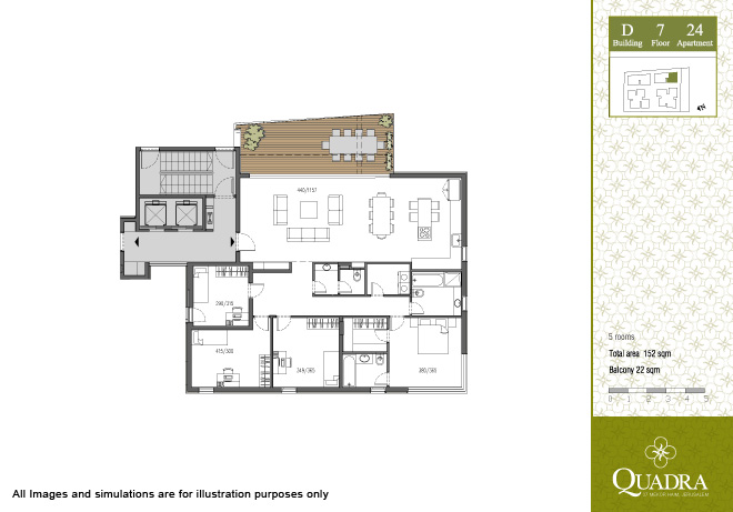 Apartment 24 (5 rooms)